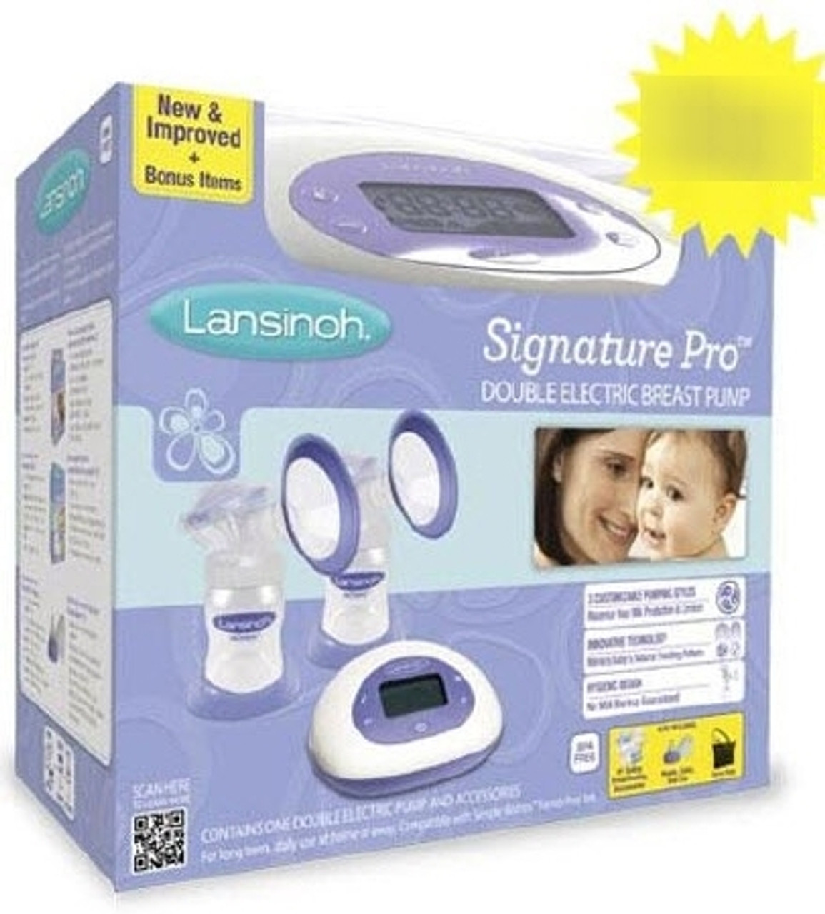 Lansinoh - 2-in-1 Double Electric Breast Pump