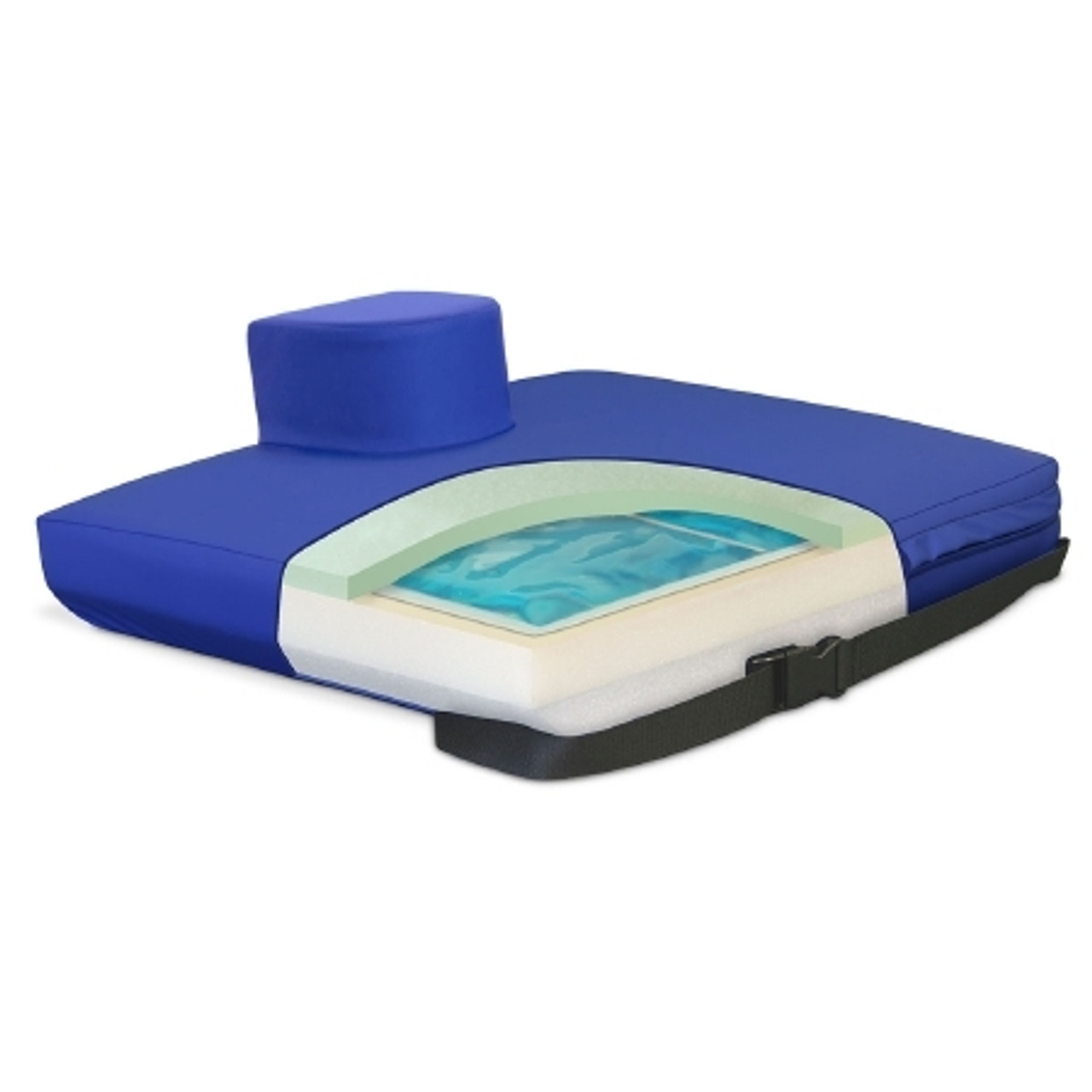 Apex Core Gel / Foam Seat Cushion with Pommel