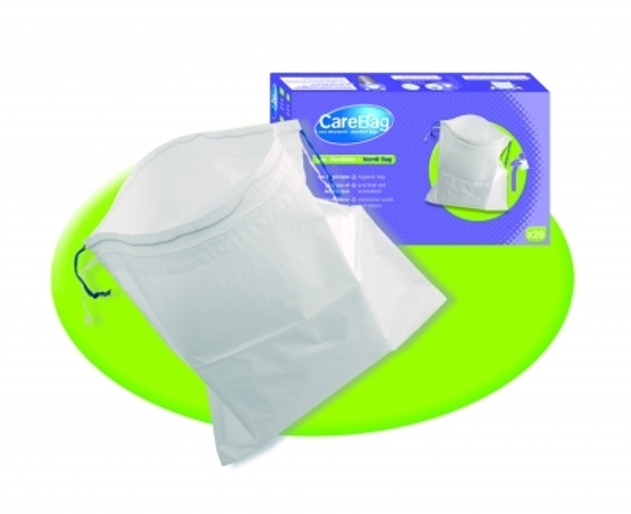 CareBag® Emesis Bag with Super-Absorbent Pouch