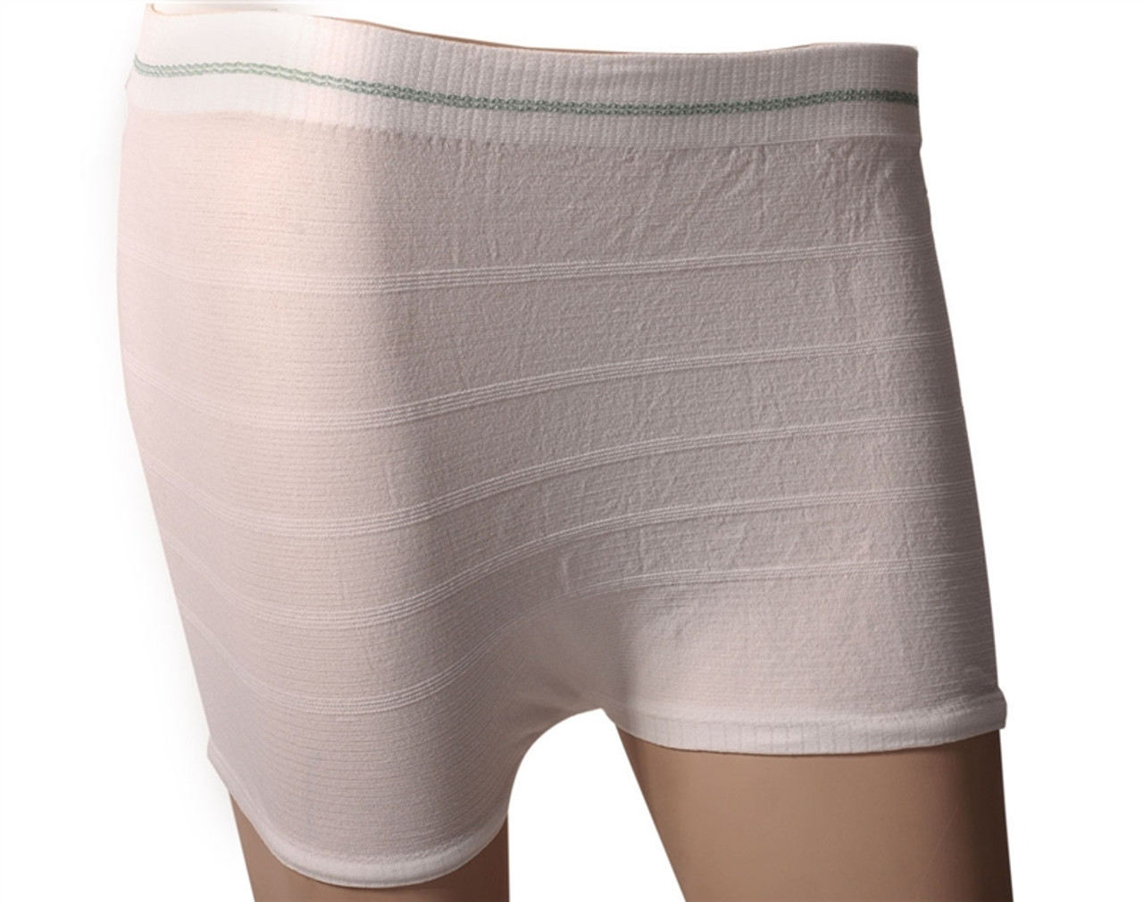 Knit Mesh Surgical Pants [5 Pack] Disposable Underwear for