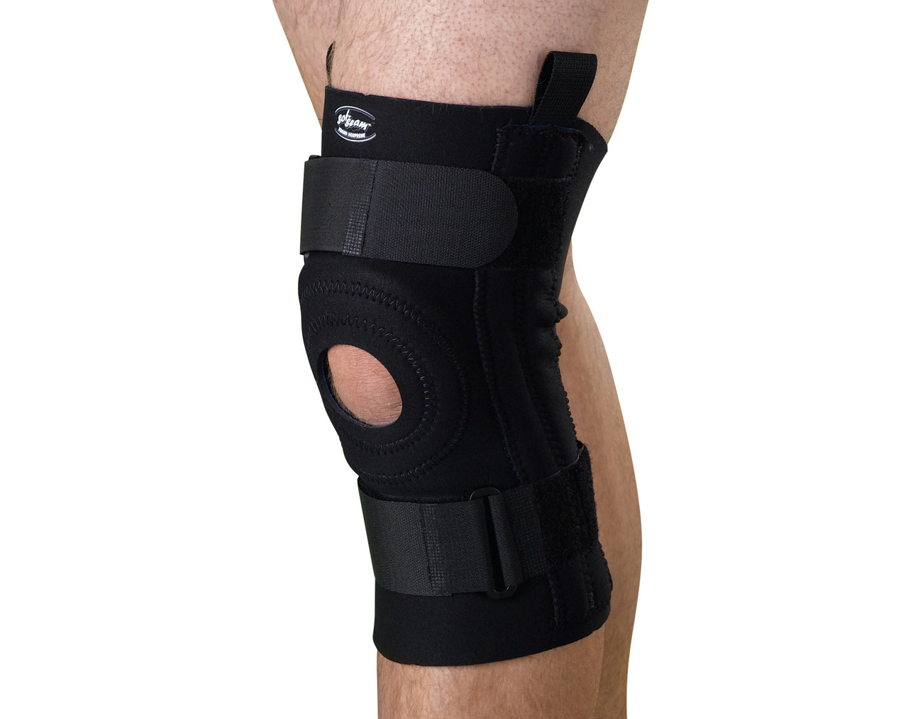 Knee Sleeve with Open Patella with Superior Tubular Buttress (K9