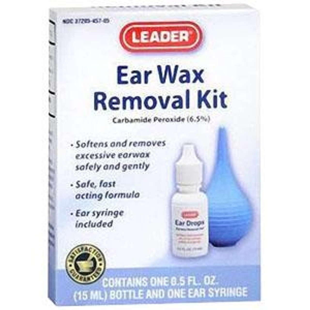 Leader Ear Wax Removal Kit, 0.5 oz. Drops and 1 Syringe