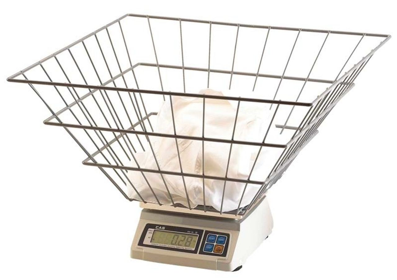 Digital Laundry 50 lb. Scale w/ Dual Display by R&B Wire Products