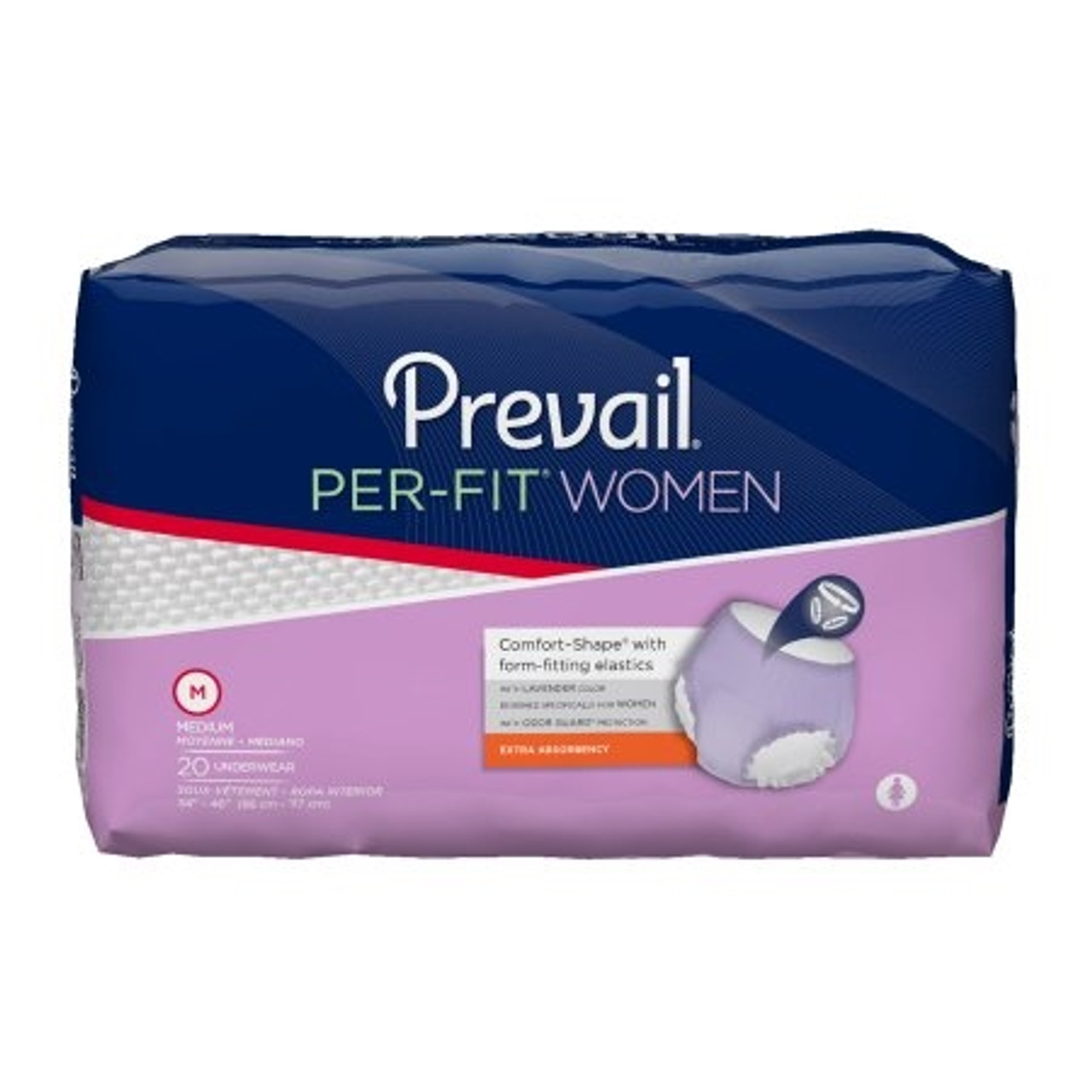 Adult Absorbent Underwear Prevail for Men Pull On Disposable