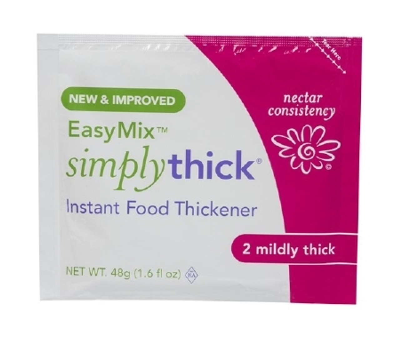 SimplyThick Easy Mix Honey Consistency Food and Beverage Thickener 12 Gram Packet