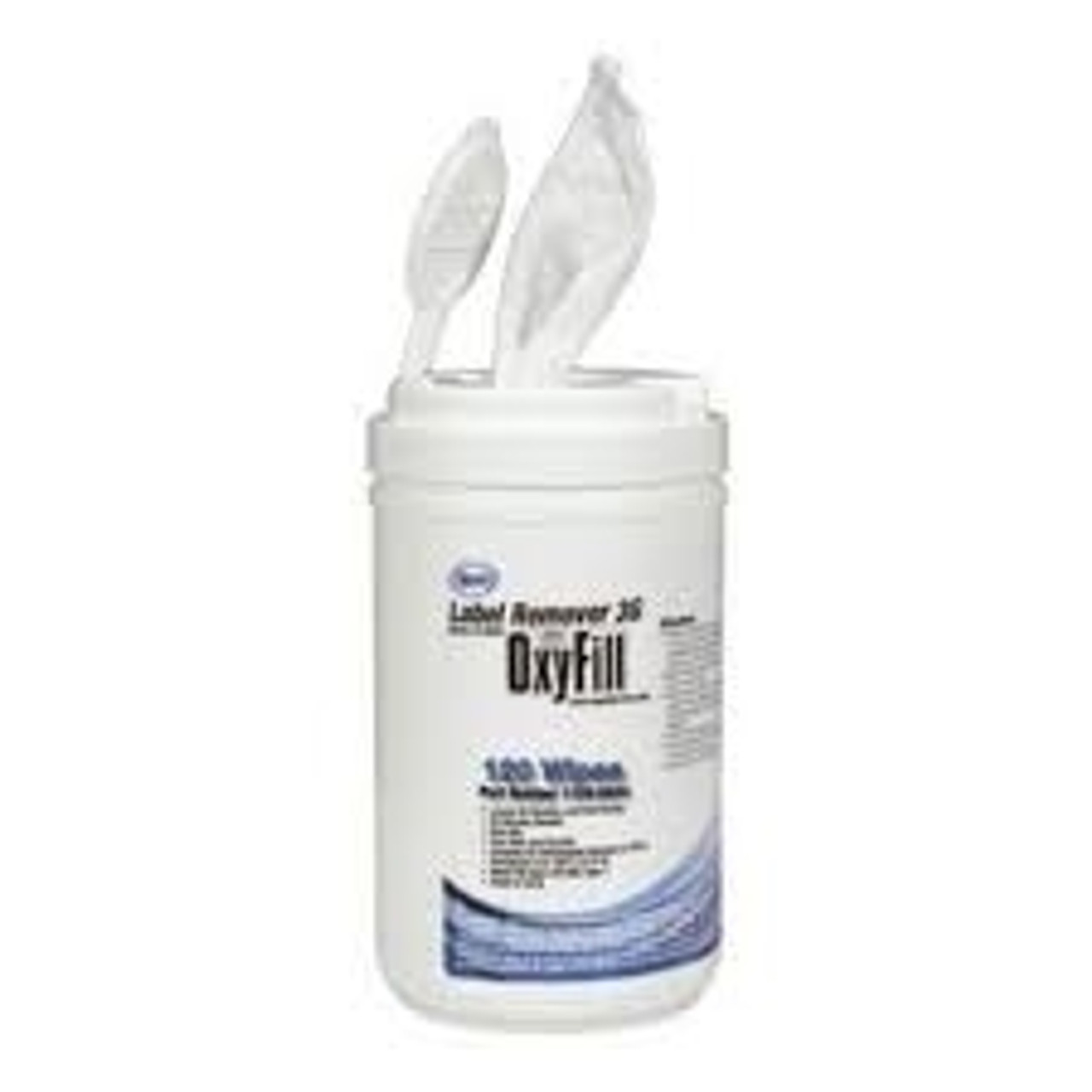 OxyFill Cylinder Label Remover Wipes 1109-5578