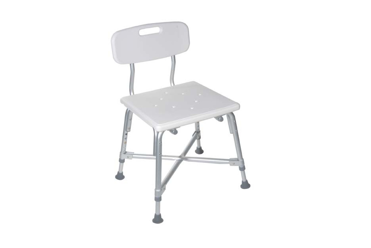 Drive Heavy Duty Bariatric Bath Bench with Back by Drive Medical