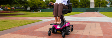 Take Your Mobility to the Next Level with the Jazzy Air 2 Elevated Wheelchair