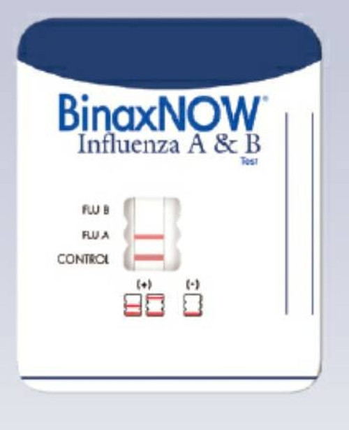 BinaxNOW Influenza A + B CLIA Waived Test Kit