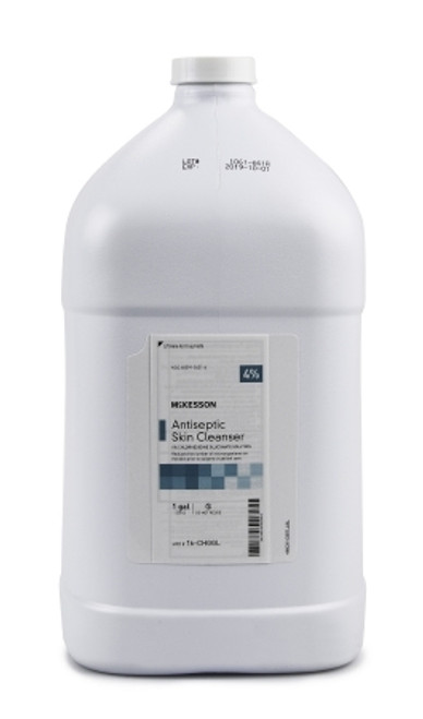 Antiseptic Skin Cleanser McKesson 1 gal. Jug 4% Chlorhexidine Gluconate / Isopropyl Alcohol