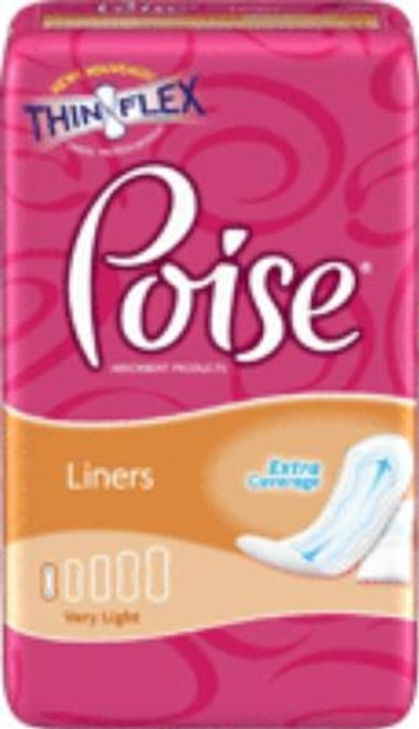 Panty Liner, Poise - Light Plus Absorbency