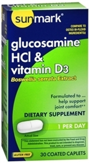 Glucosamine and Vitamin D-3 Supplement sunmark