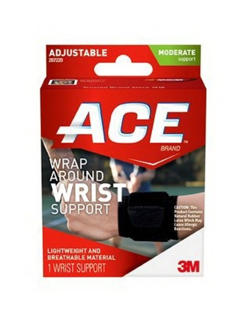 Wrist Support ACE Left or Right Hand Black, White