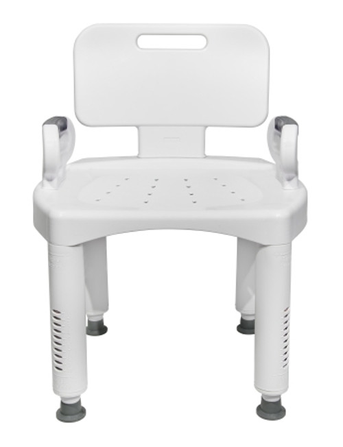 mckesson premium plastic bath chair