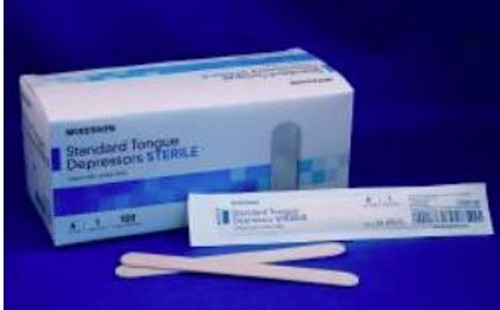 mckesson standard tongue depressors - sterile