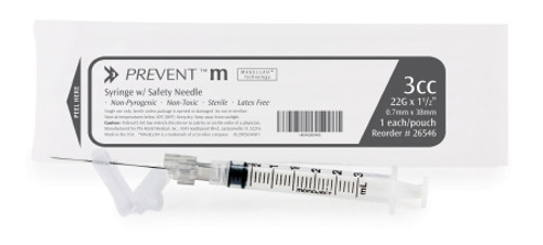 Safety Syringe with Needle