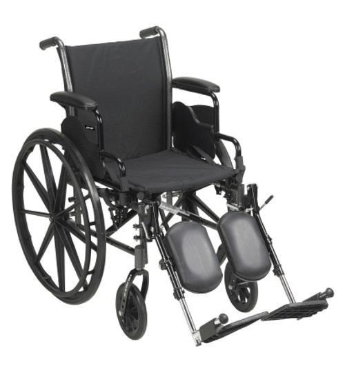 mckesson lightweight wheelchair swing away leg