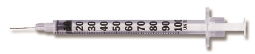 BD Lo-Dose Insulin Syringe with Needle