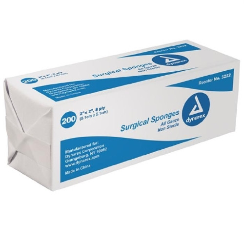 Gauze Sponge Cotton Square NonSterile