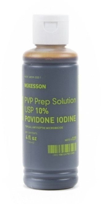 Prep Solution McKesson FlipTop Bottle PovidoneIodine