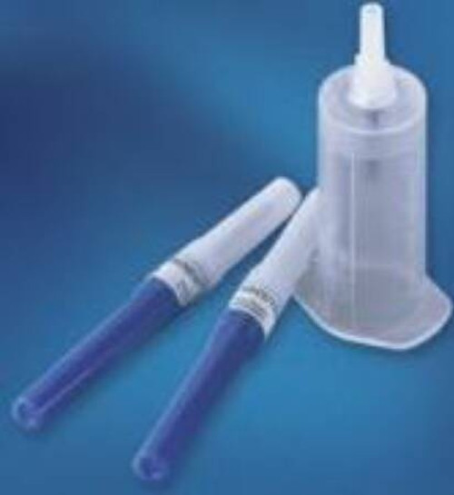 light blue top bd vacutainer