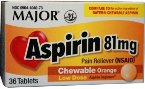 Children's Pain Relief Aspirin