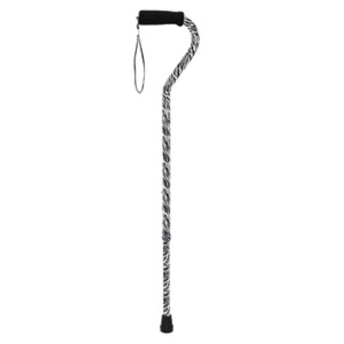 DMI Lightweight Aluminum Adjustable Walking Cane with Derby-Top Handle for  Men and Women