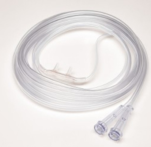 Demand Nasal Cannula Dual Port Delivery Salter-Style Demand Adult Curved Prong / NonFlared Tip