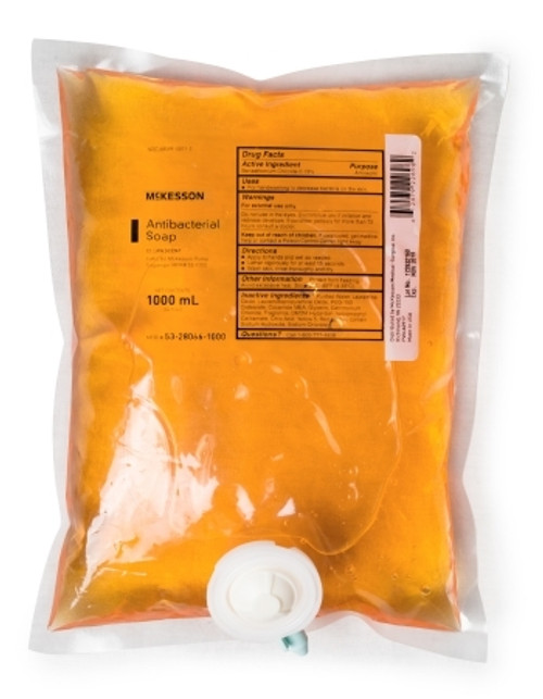 Antibacterial Soap McKesson Liquid 1000 mL Dispenser Refill Bag Clean Scent
