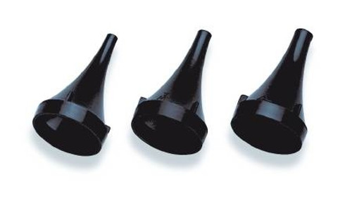 Ear Speculum KleenSpecðð 521 Series Plastic Black 4 mm Disposable