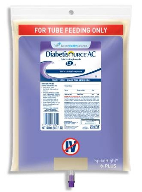 Tube Feeding Unflavored, Diabetisource AC - 1500 mL