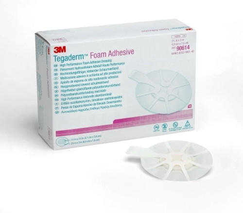 Foam Dressing Tegaderm Oval Adhesive with Border Sterile