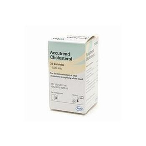 accu-trend cholesterol test strips