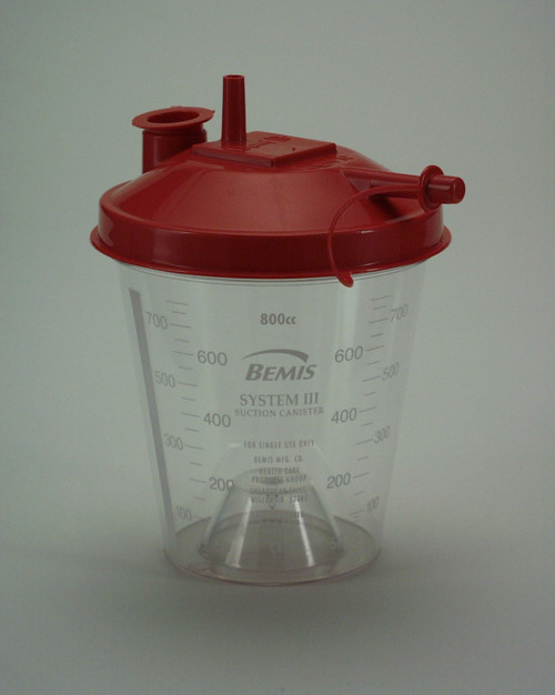 Bemis Hydrophobic Suction Canisters