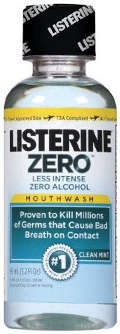 Mouthwash Listerine Zero Clean Mint Flavor