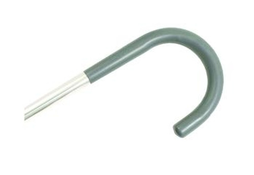 Tourist Adjustable Aluminum Cane With Vinyl Handle Silver