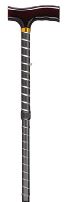 Lightweight Adjustable Folding Cane with T Handle