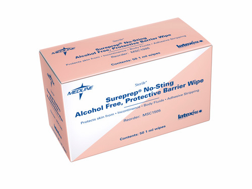 Medline Sureprep Adhesive Remover Spray, No-Sting, Alcohol Free, 50 mL
