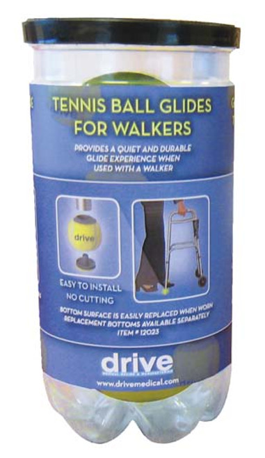 Deluxe Tennis Ball Glides for Walkers