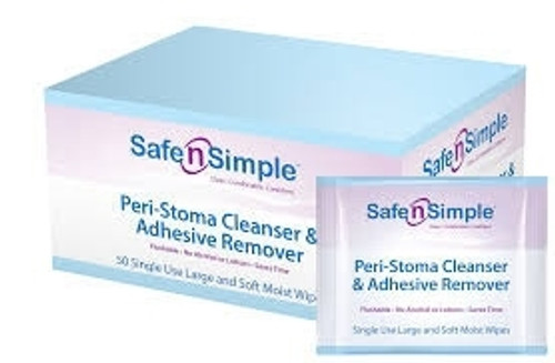 Cleanser and Adhesive Remover Wipe