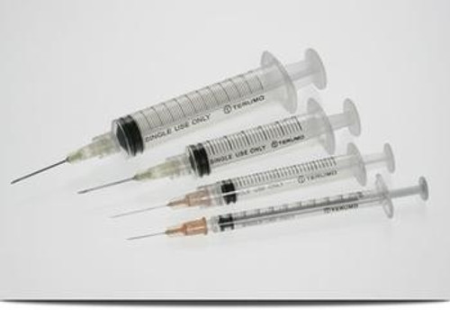 terumo hypodermic syringes with needle