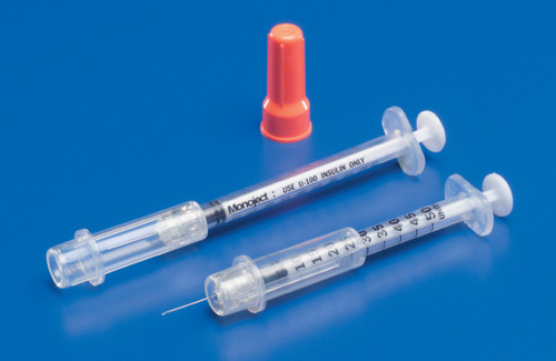 Monoject Insulin Safety Syringes