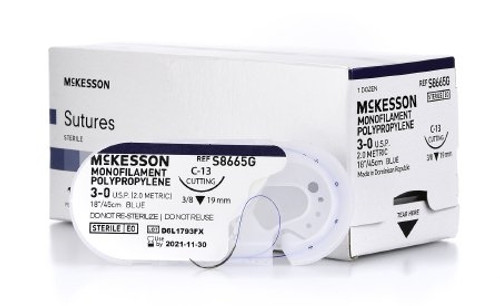 McKesson Absorbable Undyed Monofilament Polyglycolic Acid / PCL