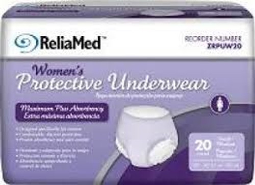 ReliaMed Super Protective Underwear for Women