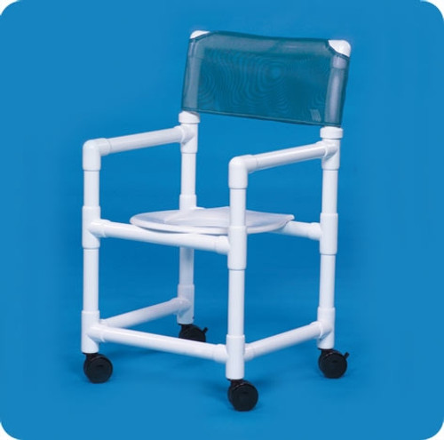 DMI 3-1 Rolling Shower Chair, Rolling Bathroom Wheelchair for Handicapped,  Elderly, Injured or Disabled & Transfer Board and Slide Board, FSA