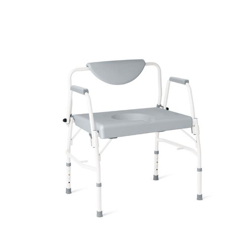 Medline Bariatric Drop-Arm Commode (1000 LB Capacity)