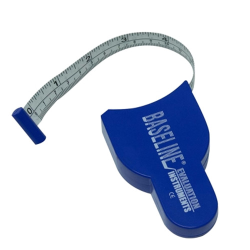 Baseline woven measurement tape with push-button retractor, 72, 25 each 