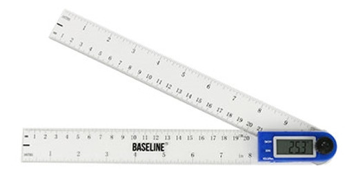 baseline digital plastic 360 degree 10 inch goniometer