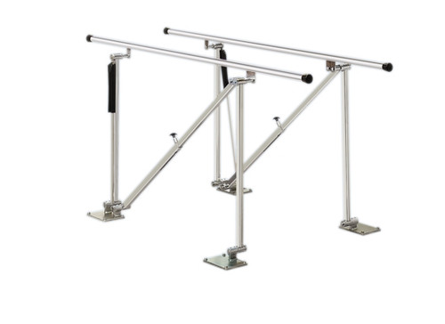 parallel bars floor mounted height adjustable