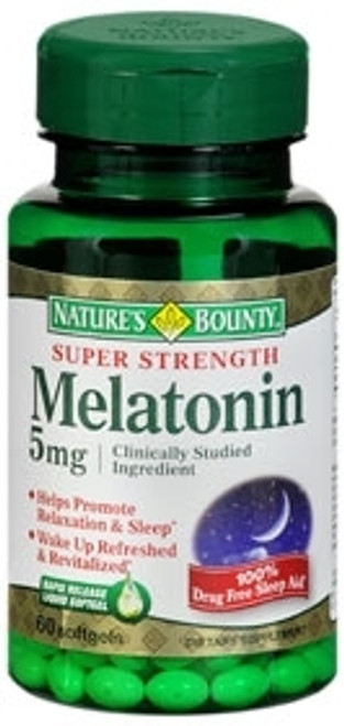 Melatonin Supplement Nature's Bounty